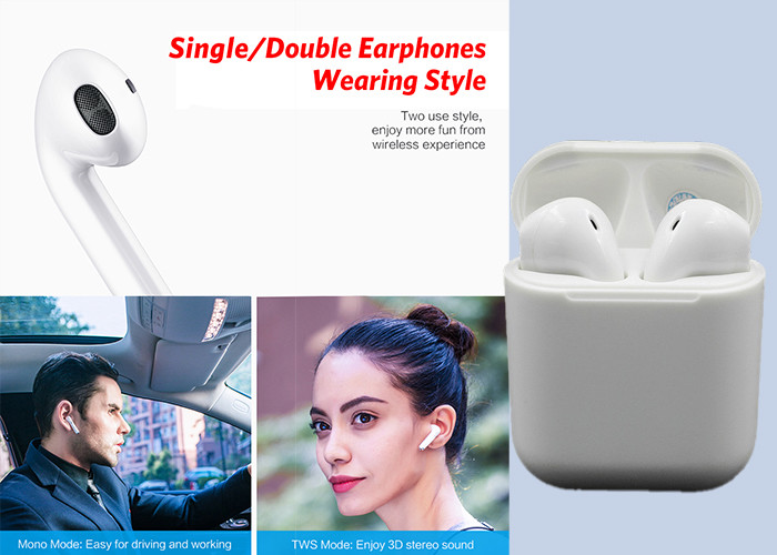 True Wireless Earbuds Earphones with Charging Case Hands-free Calling Sweat proof In-Ear