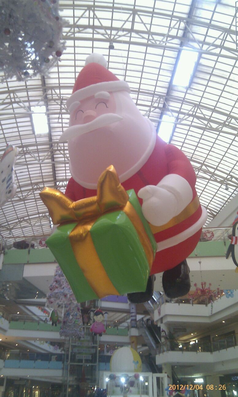 PVC Lovely Giant Inflatable Mascot 5m Blow Up Mascots For Event Decoration