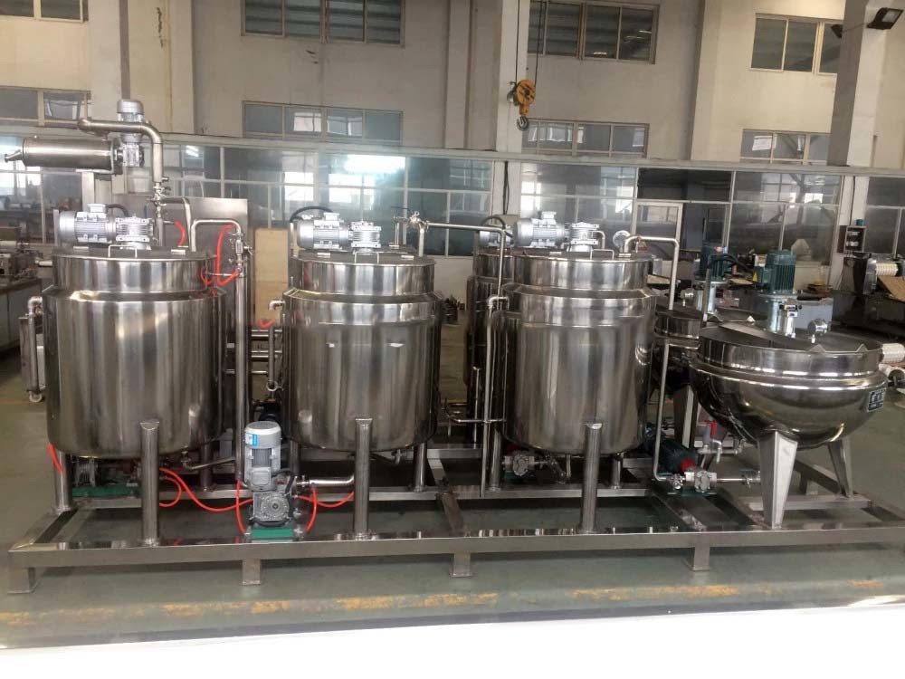 Commerical Fully Auto Candy Making Machine Processing Line
