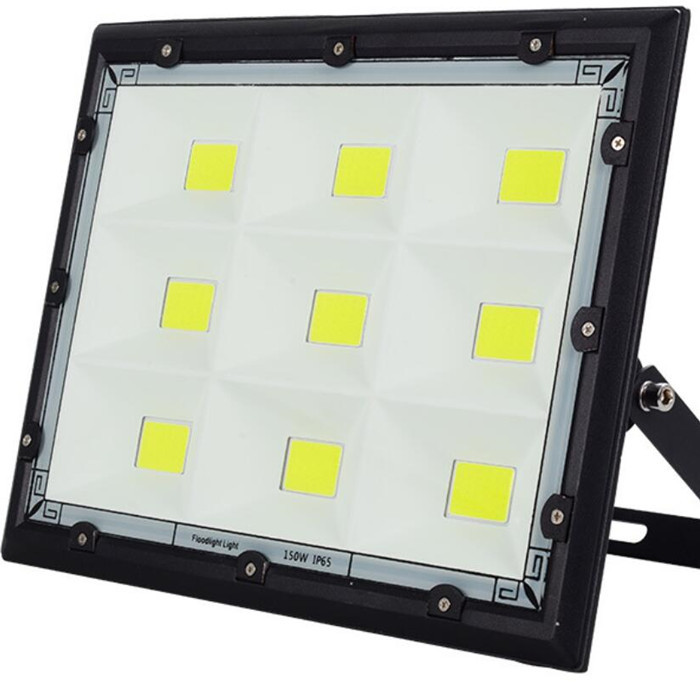 50w To 200w Ac Power Cri80 Cob Led Flood Light For Parking Lot