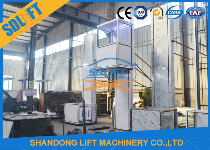 1m - 12m Lifting Equipment For Disabled Vertical Platform Wheelchair Lift