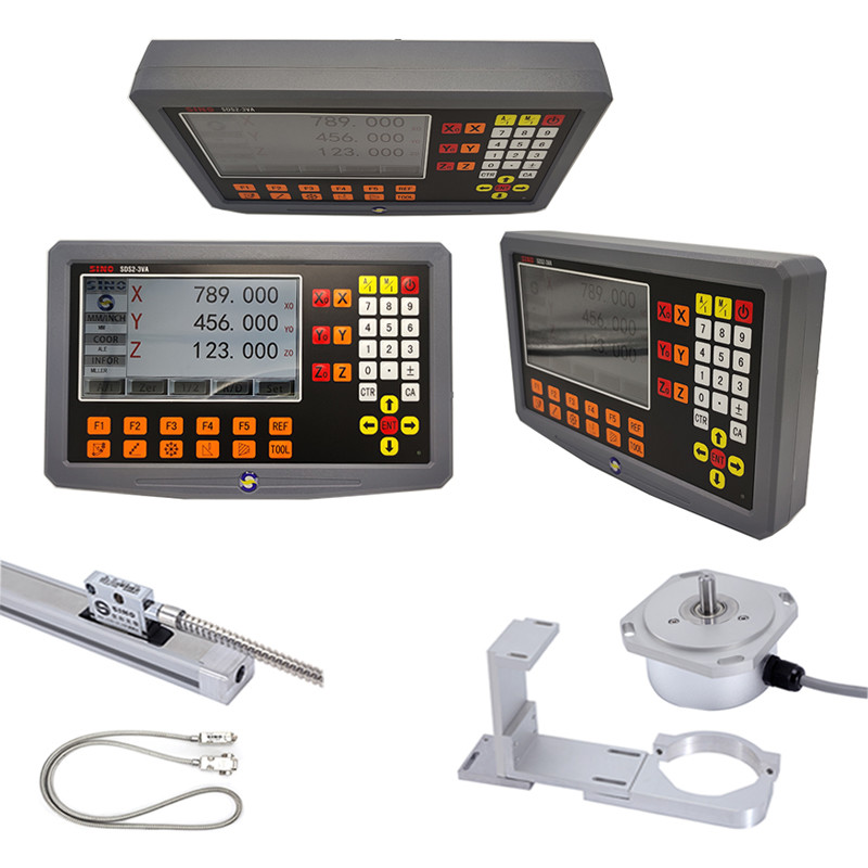 DRO Kits For Milling Machines With 50–60 Hz TTL Signal And 170 mm Mill Head