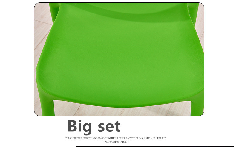 Anti Slip Plastic Restaurant Chairs , Modern Plastic Dining Room Chairs