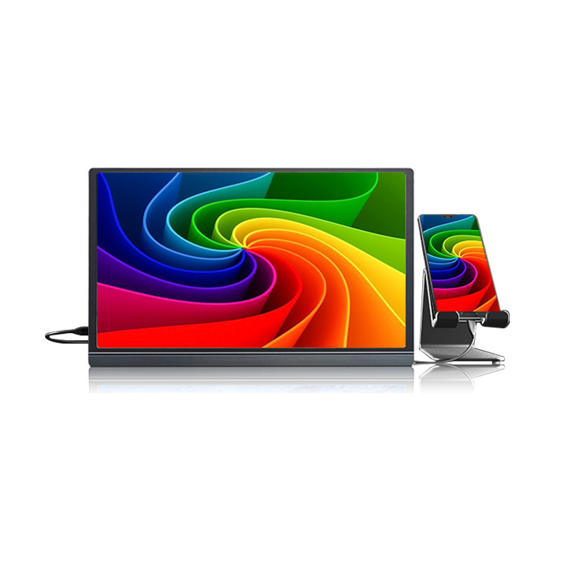 1080p Ultra Thin Narrow Bezel Frame 250cd/m2 HDR Portable Monitor