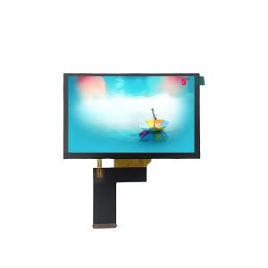 Buy cheap 5 Inch TFT LCD Display 800x480 LVDS Interface 1000cd/m2 product