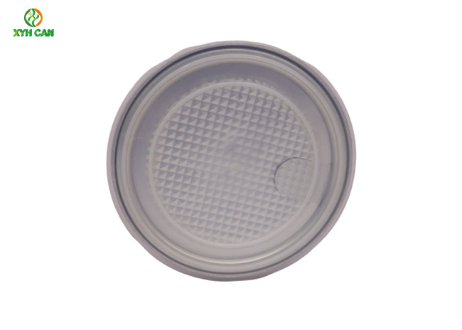 2 Piece Can Peanut Packaging with Innovation Glossy Printing Plastic Lid