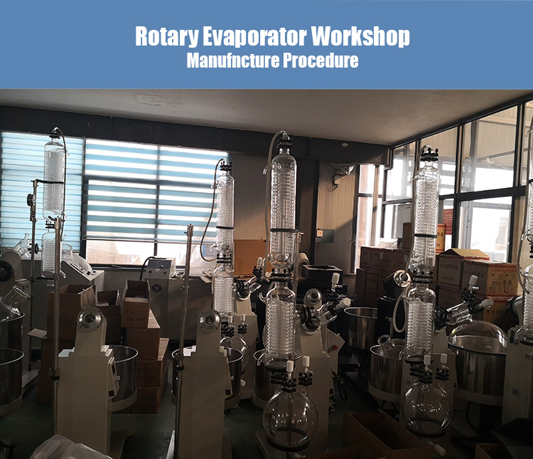 CE Electric 6.5KW Auto Lifting 50l Rotary Evaporator