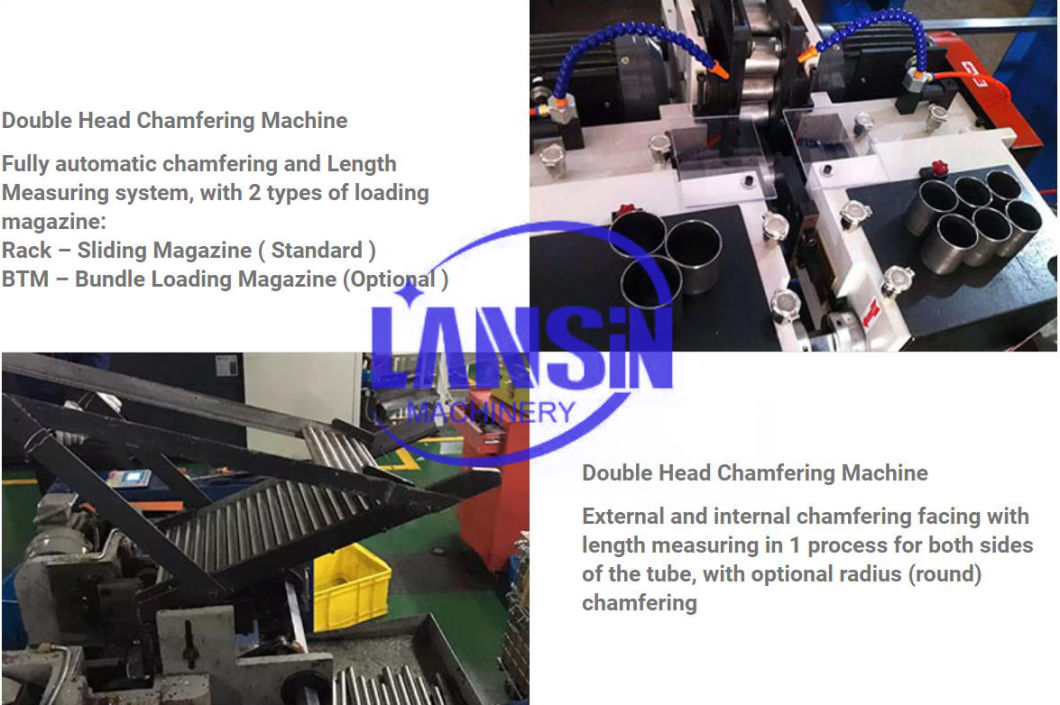 Double Head Chamfering Machine for Metalworking Jobs