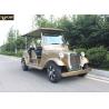 Buy cheap 4 Seater Battery Powered Classic Car Golf Carts Champagne Color , 80-100 Km from wholesalers