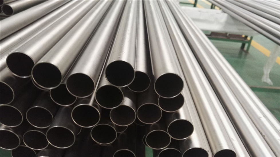 Thickness 0.5mm Thin Wall Titanium Tube 100% Ultrasonic Flaw Eddy Current Detection
