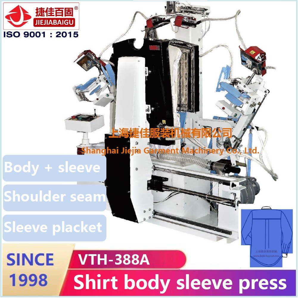 Laundry Manual Dry Steam Press Cloth Machine Big Buck Build In Steam Boiler & Vacuum Unit