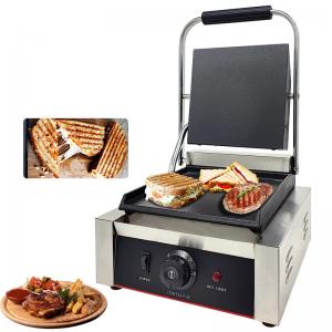 China Panini Press Grill Sandwich Maker Full Flat Contact Grill 220v/110v NO Private Mold on sale