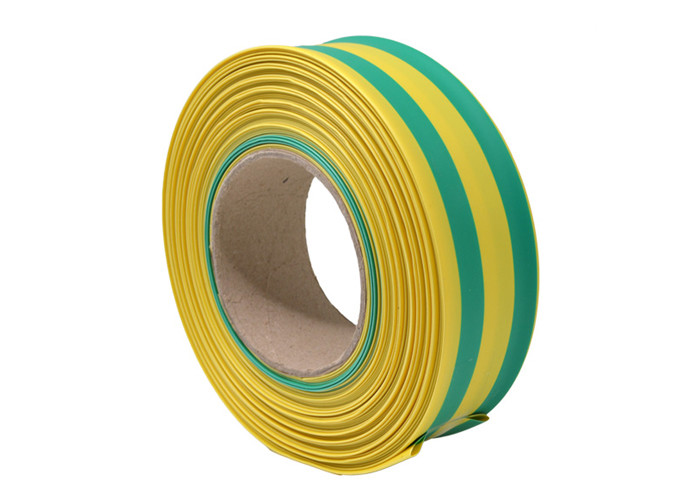 HTD Type Heat-shrinkable Tube Yellow & Green Assortment Ratio 2:1 Polyolefin Heat Shrink Tub