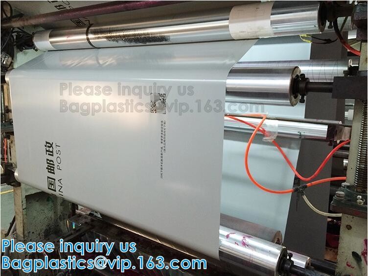 clear LLDPE easy tearing line pre-opened in roll bag,Factory custom LLDPE plastic autobag Preopened polybag on a Roll