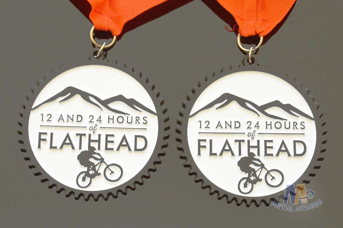 Sandblasted Back Die Casting Custom Sports Medals For Running Or Riding