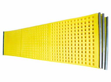 Gravel Shaker Tensioned Polyurethane Screen For Mining Equipment