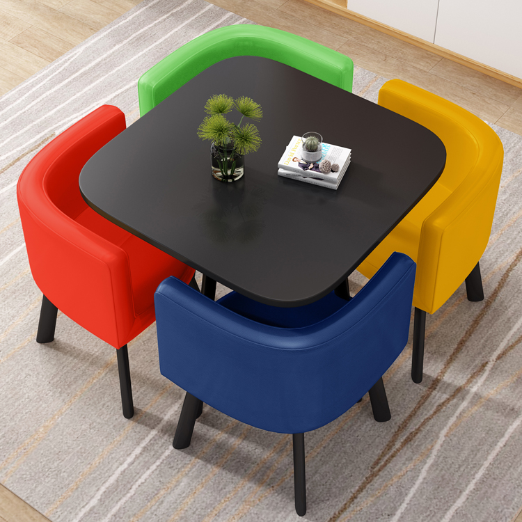 Black Square Dining Table Seats 4 Small Square Kitchen Table With 4 Chairs
