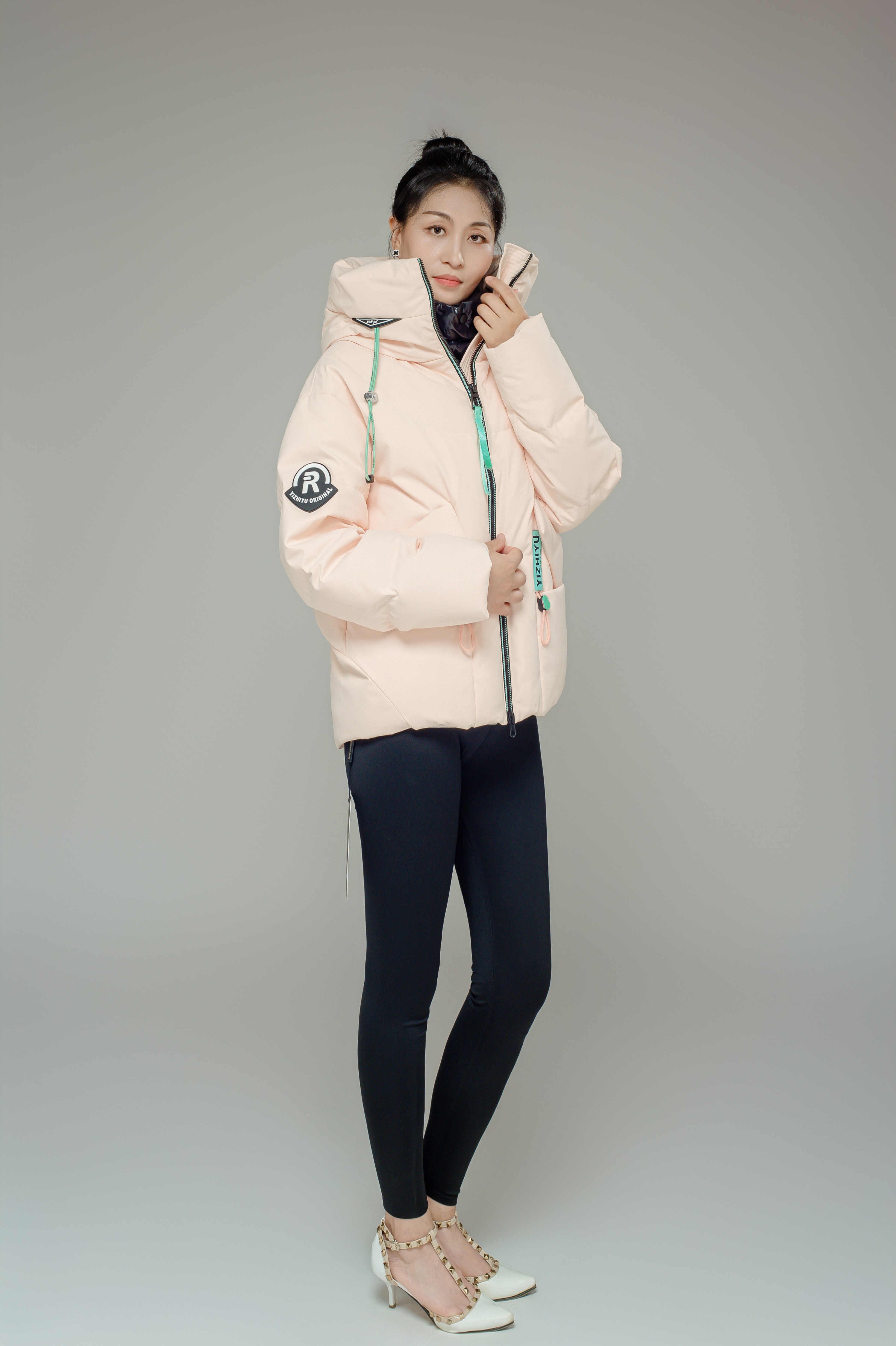 FODARLLOY Women's 2022 SS Collection Hooded Warm Winter Thicken Fleece Lined Parkas Long Coats