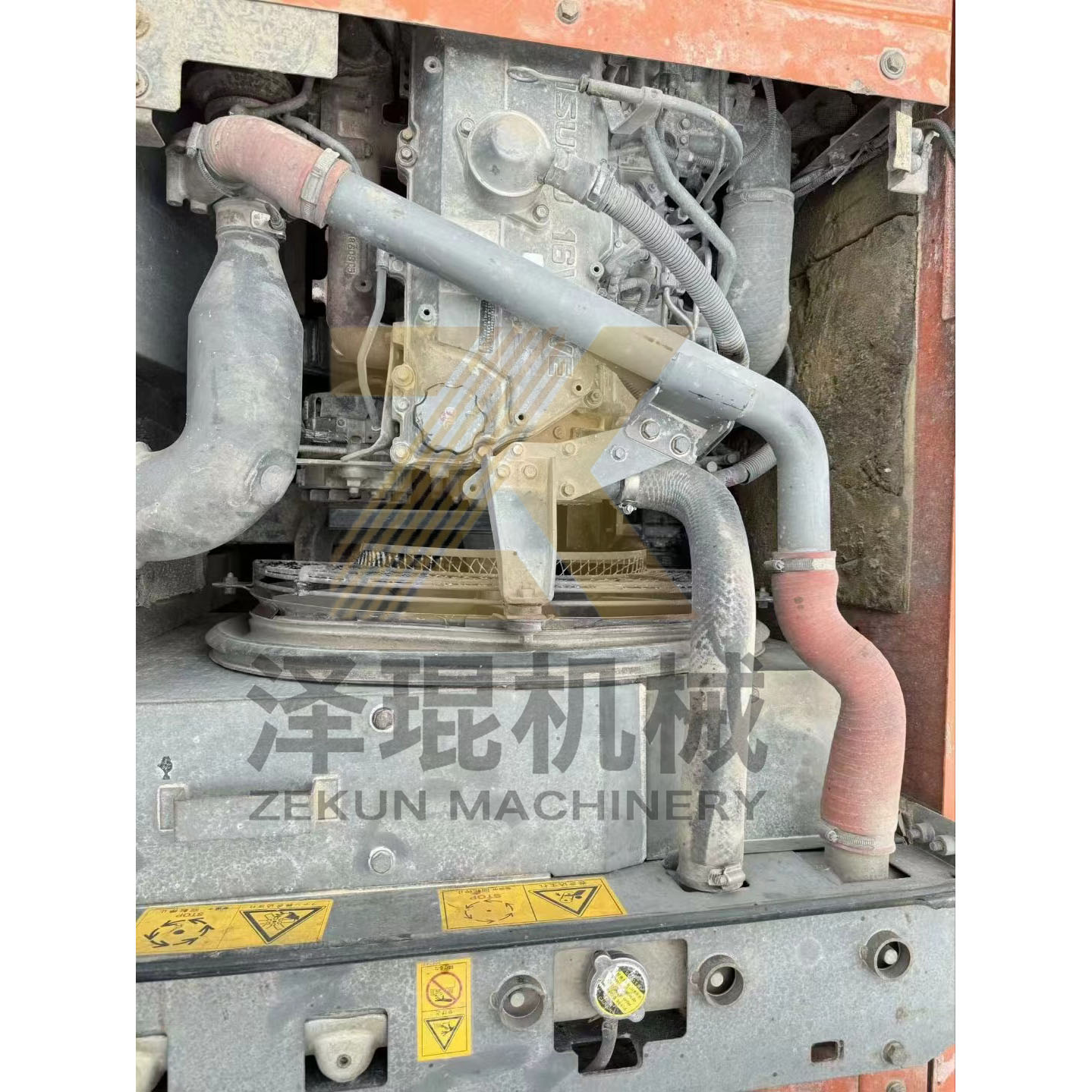 Hitachi ZX200-3 Crawler Excavator with ISUZU Engine 6500 Working Hours in Shanghai