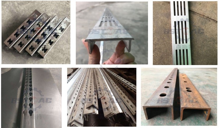 Dual Heads CNC Tube Punching Machine PLC Control For Sheet Metal Stainless Steel Copper Tube