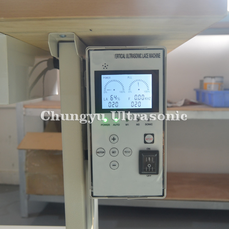 Semi Automatic Ultrasonic Lace Sewing Machine 220V 50 - 60m/min