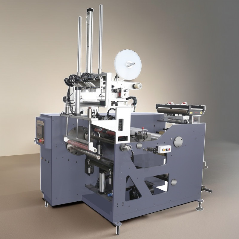 Highly precise Fully automatic non-stop 4 spindle shaft turret rewinder for label slitting machinery