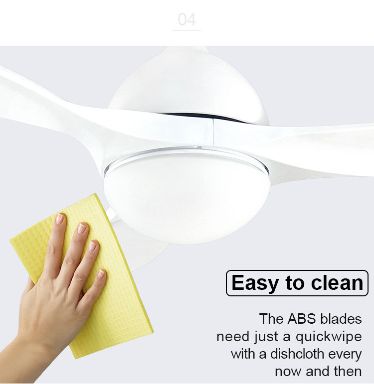 CCC Certified 1stshine White 220V DC Motor 5 Speeds Remote Control LED Ceiling Fan for Home Office