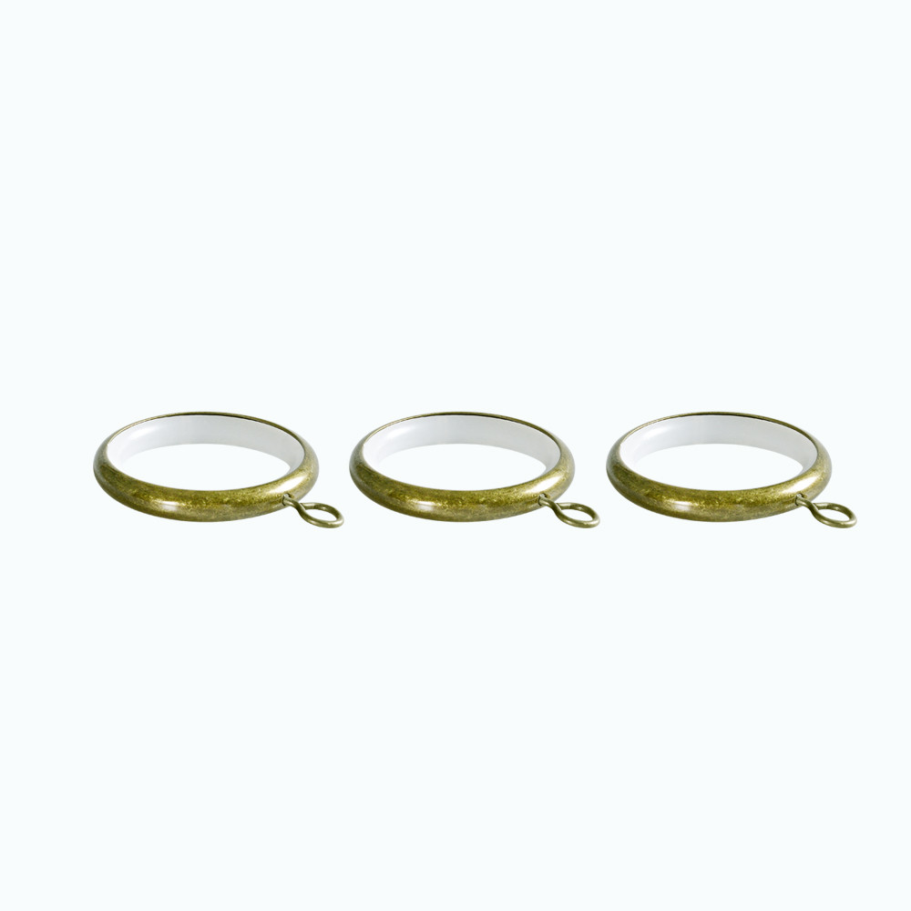 Classic Style Curtain Rod Accessories Aluminum Pattern Curtain Finials With Double Bracket