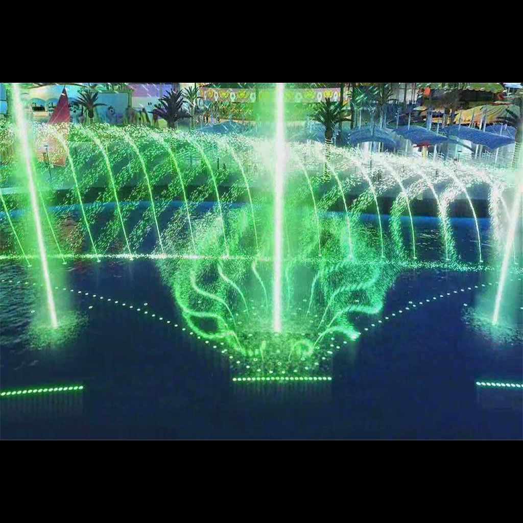 ater fountain with led lights