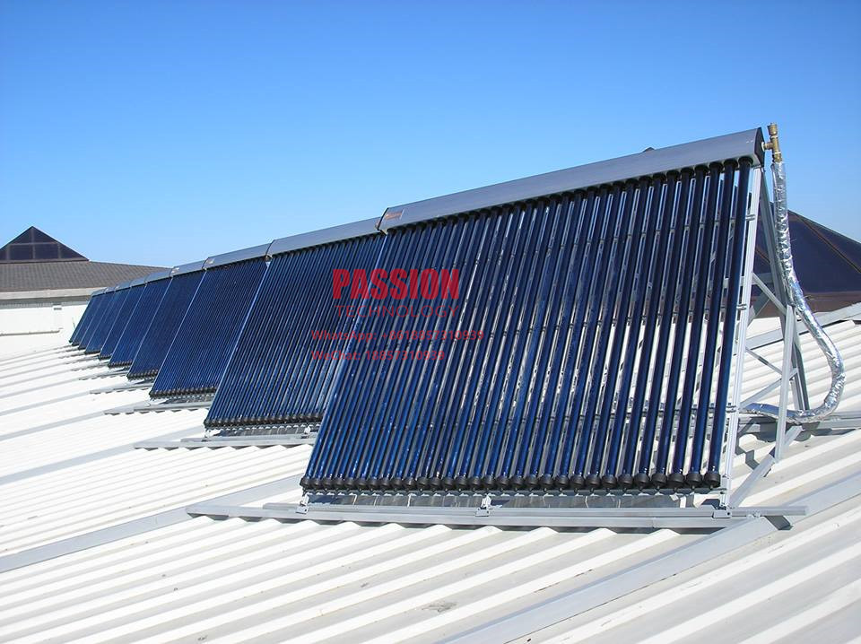 24mm Condensor Solar Collector 20tubes Heat Pipe Solar Heating Collector