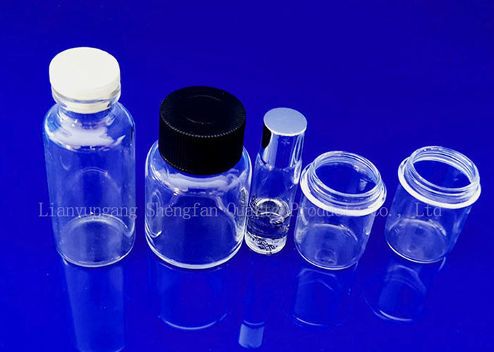 Heat Resistant Sio2 2.2g/Cm3 Laboratory Glassware Bottle