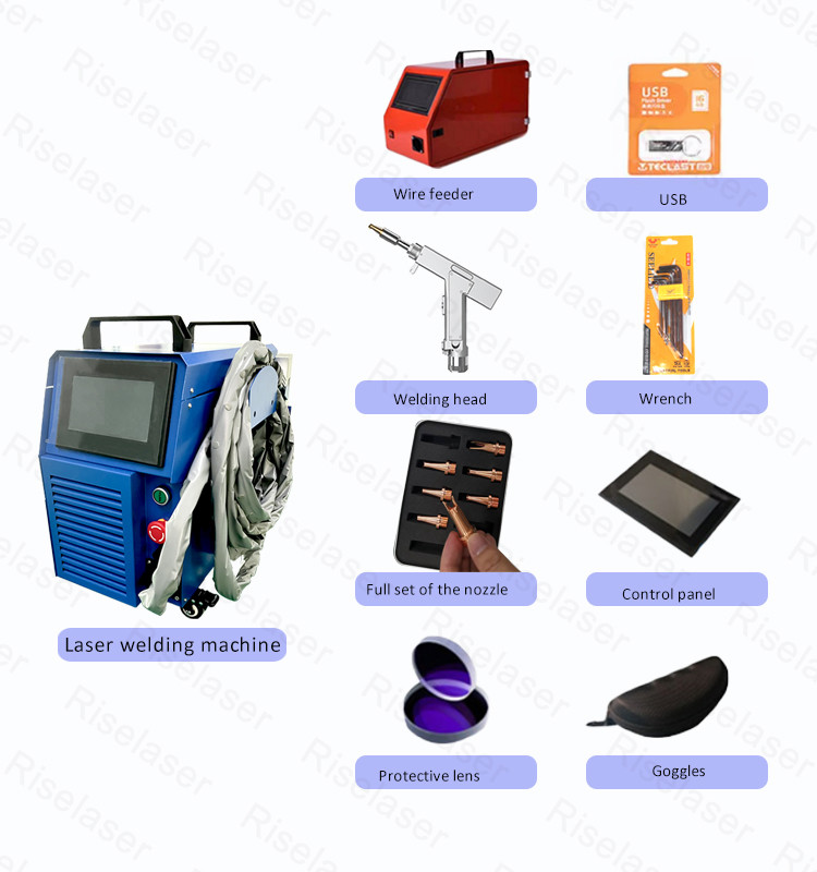 35KG Air Cooling Handheld Laser Welding Machine 3 In 1 Small For Metal Welding