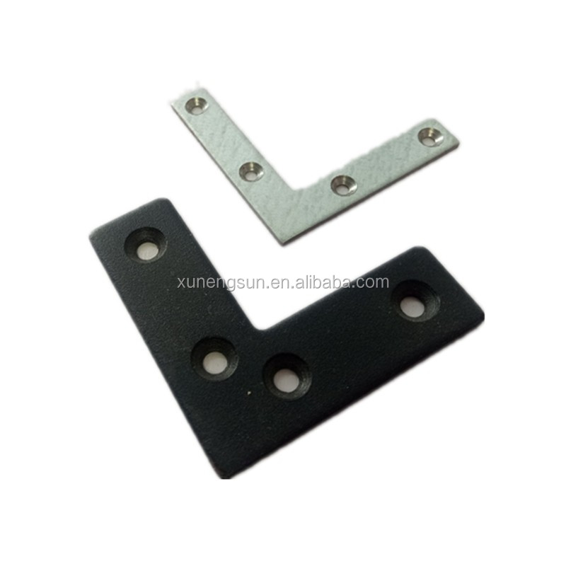 Hardware Timber Connectors Galvanized Steel Corner Brackets Weighing 36.4g