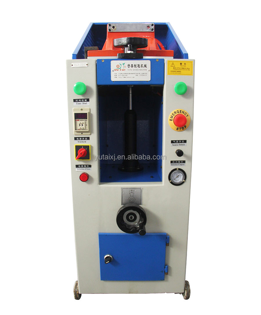 0.6Mpa Shoe Sole Pressing Machine 220V 50Hz Sneaker Making Machine High Efficiency