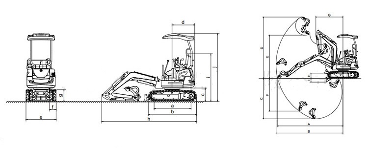 DOOZER's Mini Excavator Revolutionizing Construction Digging with 128km/h Rated Speed
