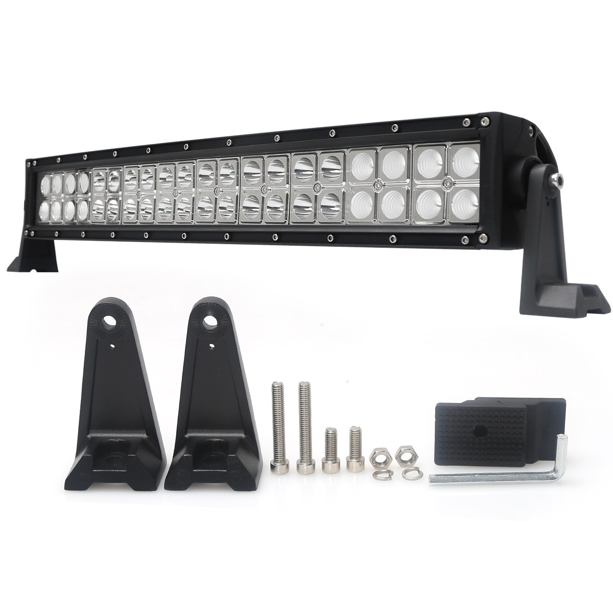 G2 Style 120W 40pcs 3W CREE LED EPISTAR LED LIGHT BAR 6000K 10-30V Combo Beam,Flood Beam, Spot beam