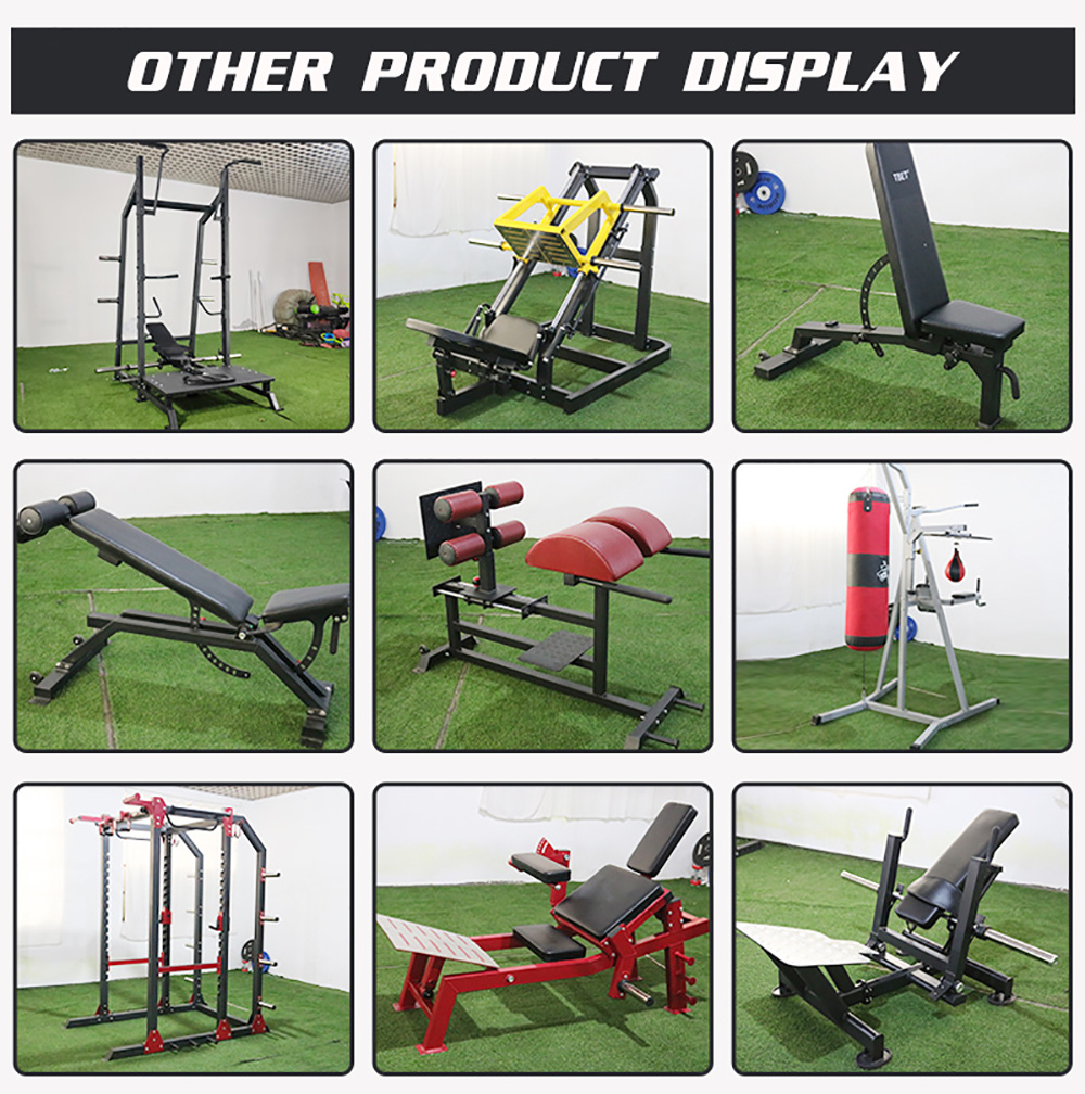 Body Building Gym Fitness Equipment Multi Functional Cable Crossover Adjustable Squat Rack Smith Machine Power Rack Bike Rack