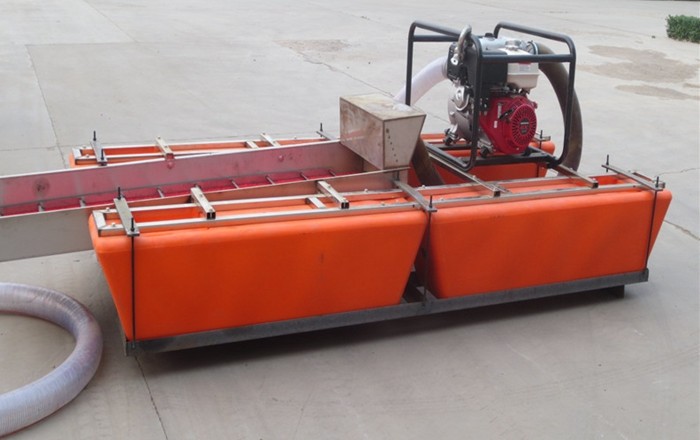 2m 3 Inch Gold Dredge 7hp River Portable Gold Bucket Dredger