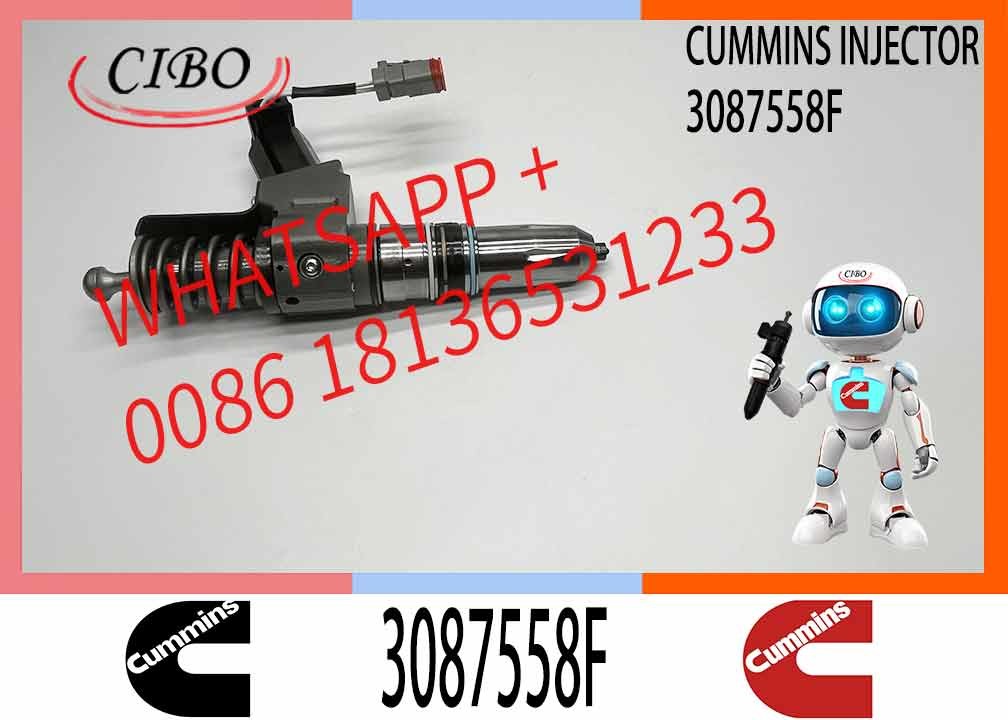 Auto Parts Common Rail Diesel Fuel Injector 3407776 3411385 3087558F For Cummins QSN14 N14