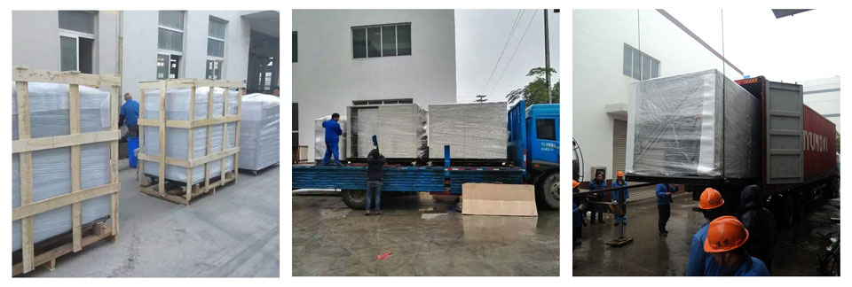 Air cooled screw chiller for industrial process cooling from China