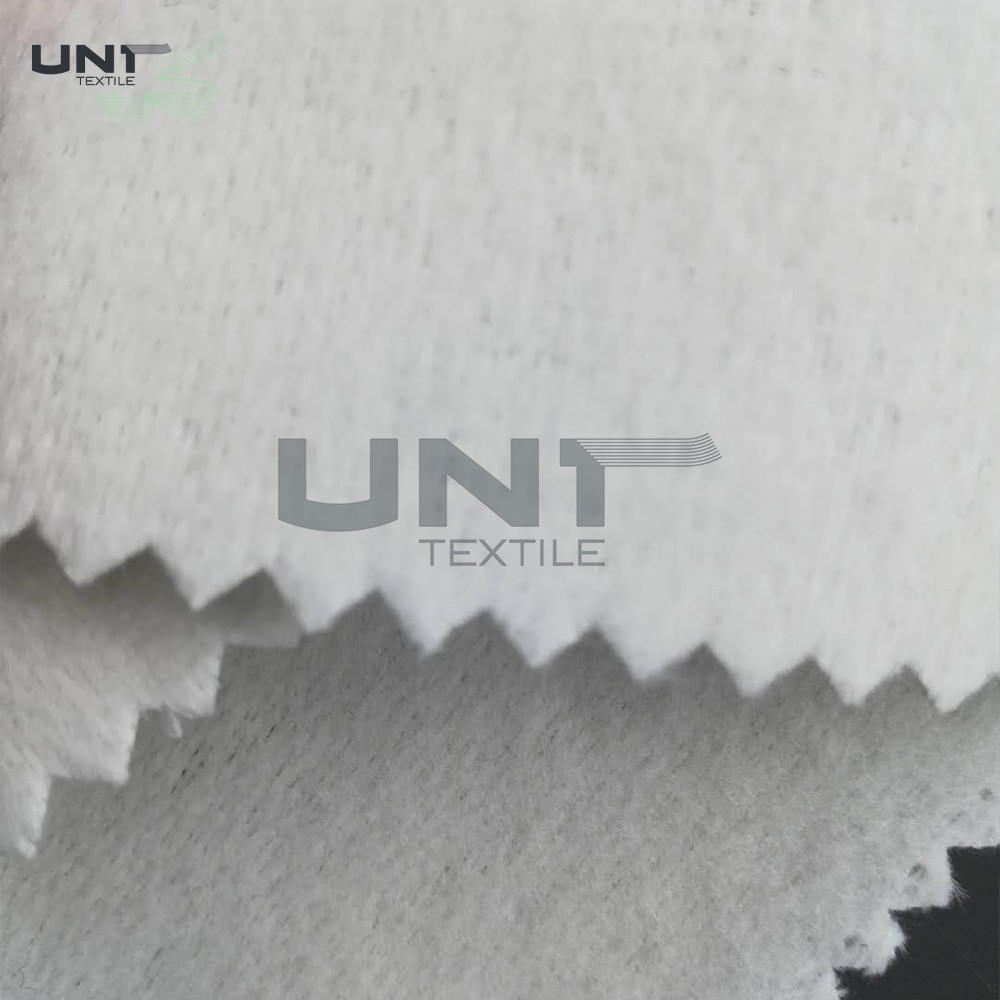 Tricot Cotton Polyester Tie Interlining Fabric For Men Necktie