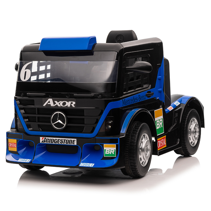 Ride On Toy Truck Car for Kids with Trailer 6 Wheels 12v or 24v Licensed of PP Plastic