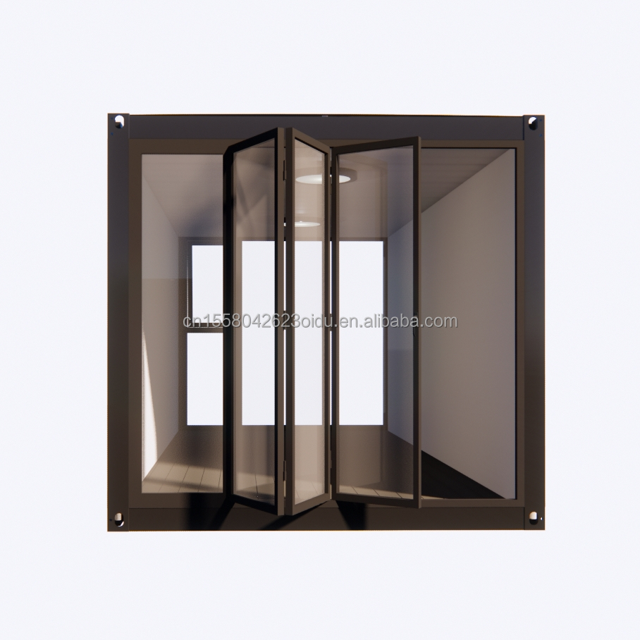 Aluminum Alloy Windows EU 20 FT Prefabricated Steel Container House for Outdoor Living in Residential Forest Tiny Houses