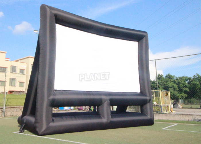 0.4mm PVC Inflatable Movie Screen Billboard For Advertising