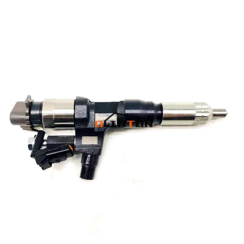 Excavator Injector Assy 23670-E0010 095000-6593 1003030087 for SK350-8 J08 Engine