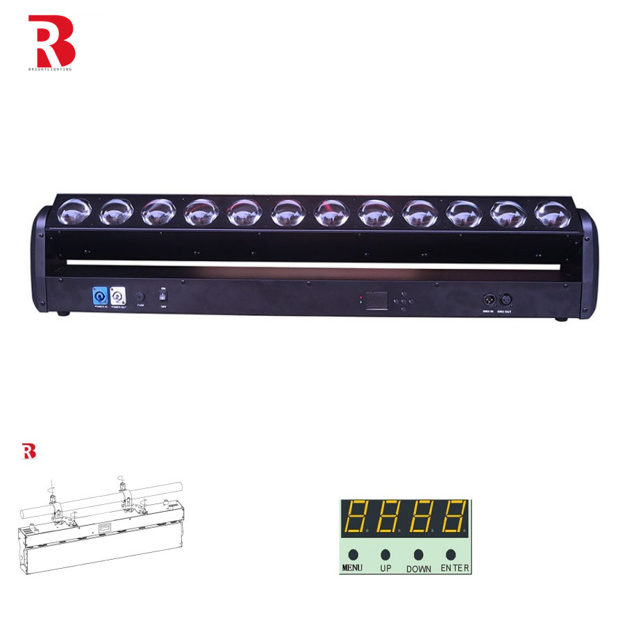 12 Pieces 30W Moving Head Light For Stage Nightclub Dancing Large Event