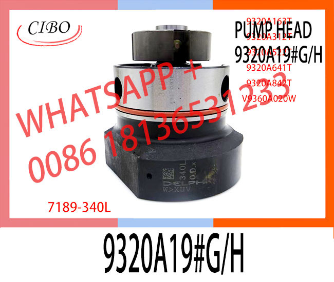 High Quality Diesel Fuel Injection Pump DPA Head Rotor 7189-376L For 9320A02#G 9320A07#G 9320A19#G/H