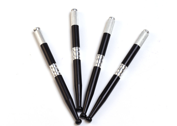 Black Microblading Manual Pen Permanent Makeup for Embroidery Eyebrow , Eyeliner