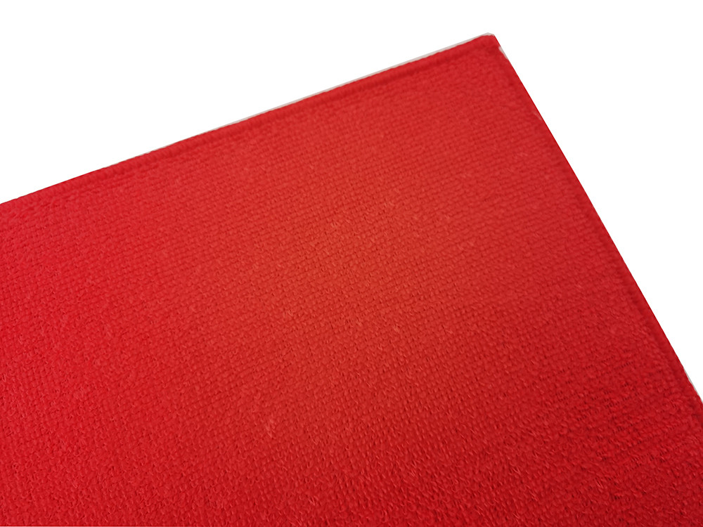 Red Quick Dry Dish Rack Dry Pad Microfiber Draining Sink Dish Drying Mat
