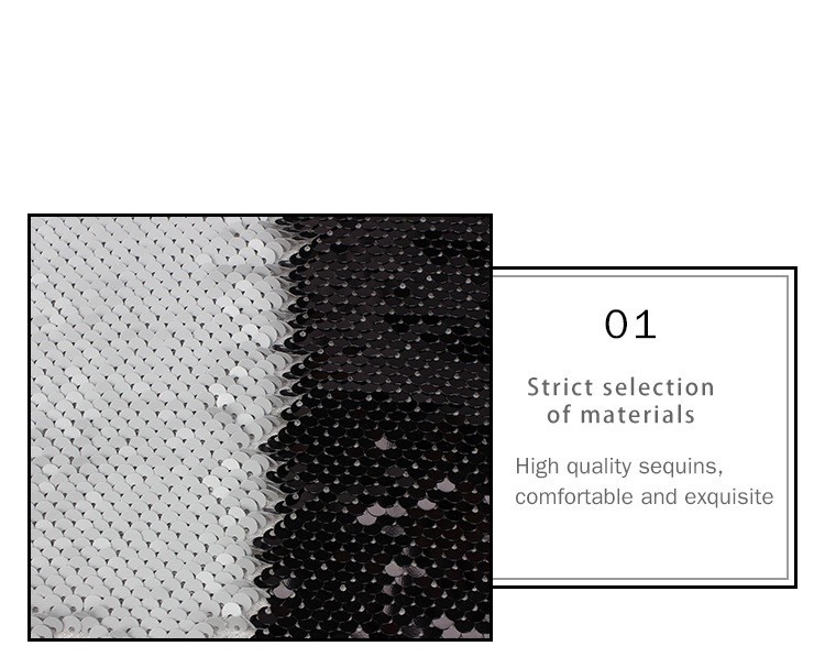 Customizable DIY Sublimation Blanks Magic Sequin Tote Bag 40*34cm